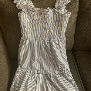 Sugarlips‎ Blue and White Striped dress